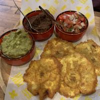 Tostones con cojones  at Taboe Bar & Keuken in Zwolle