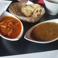 Amazing vegan curries and soups. Very friendly staff and a food made with love at The Soup Stop in Hobart