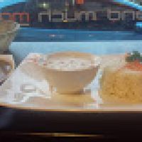 Great food and very nicely presented on the plate.. at The Soup Stop in Hobart