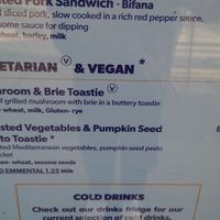 They have also hearty vegan options at Lisboa Pastelaria in Dublin