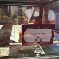 Vegan arancini   at Lisboa Pastelaria in Dublin