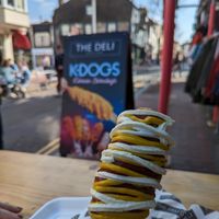 Sign at The Deli in Brighton