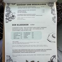 Menü  at Fräulein Miramunkel in Leipzig