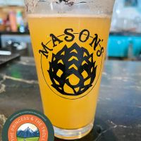 Yep, beer    at Mason's Brewing Company in Brewer