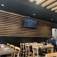 Inside the restaurant   at Vegan Shoku in Vancouver