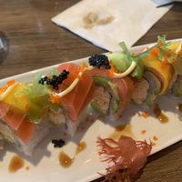 Rainbow 🌈 rolls  at Vegan Shoku in Vancouver