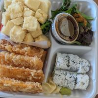 Tofu teriyaki at Vegan Shoku in Vancouver