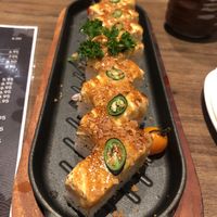 Pressed sushi ! So good !!! #Veganuary at Vegan Shoku in Vancouver