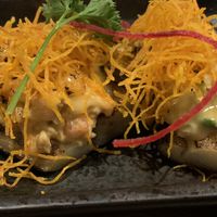 Salmon eggplant  #Veganuary at Vegan Shoku in Vancouver