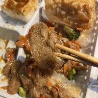 Teriyaki chicken   at Vegan Shoku in Vancouver