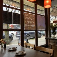View from inside  at Vegan Shoku in Vancouver