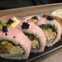 House roll  at Vegan Shoku in Vancouver