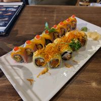 Shoku roll and paradise roll at Vegan Shoku in Vancouver