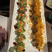 Kerrisdale roll and panda roll  at Vegan Shoku in Vancouver
