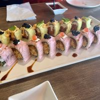 Alaska roll and Philadelphia roll  at Vegan Shoku in Vancouver