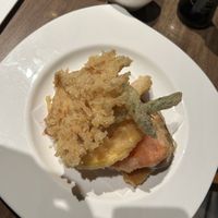 Vegetable tempura   at Vegan Shoku in Vancouver