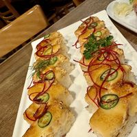 Oshi Sushi Crab  at Vegan Shoku in Vancouver