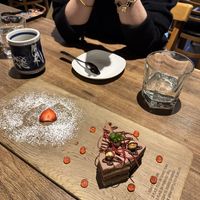 Mose cake   at Vegan Shoku in Vancouver