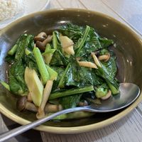Chinese kale in soya sauce  at HKT - Thai Catering in Phuket
