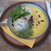 Veganes Curry at Kulinarium in Bad Hall