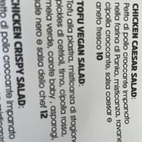 Salad option  at ArtBurger in Pisa