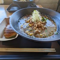 yuzu sesame (non-spicy), 8.5 w/o smoke, 9 w/smoke, probably even better when spicy! at REDWHITE BONELESS RAMEN - Studio City in Studio City