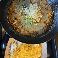 Original miso with rissotto   at REDWHITE BONELESS RAMEN - Studio City in Studio City