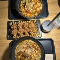 Yuzu sesame, original miso, and avocado sushi  at REDWHITE BONELESS RAMEN - Studio City in Studio City