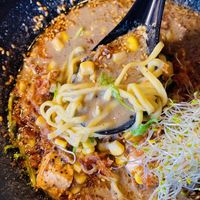 Yuzu sesame ramen✨delicious!  at REDWHITE BONELESS RAMEN - Studio City in Studio City