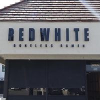   at REDWHITE BONELESS RAMEN - Studio City in Studio City