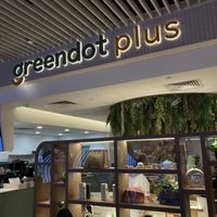 Front of the booth  at SIN - Greendot Plus - Jewel in East Singapore