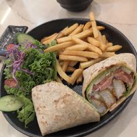 "Chicken Wrap" at SIN - Greendot Plus - Jewel in East Singapore