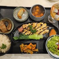 Bento set at SIN - Greendot Plus - Jewel in East Singapore