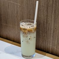 Vegan Pistachio Oat Milk Latte at SIN - Greendot Plus - Jewel in East Singapore