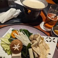 Hot Pot with Soy Milk at Suiren - 水簾 in Kagoshima
