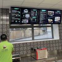 All the vegan options are clearly labelled (except the Sandwich Baba Ghanoush)  at Chef Falafel in Neuchatel