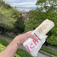 Big Baba Ghanoush Sandwich (CHF 11.00)  at Chef Falafel in Neuchatel