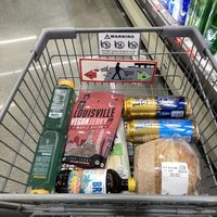 Mini Cart Haul Post-Walk Along San Gabriel River This Morning   at Sprouts Farmers Market in Norwalk