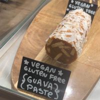 Two vegan flavours of dessert 'salami’  at Salamaria - Charcutaria Doce in Lisbon