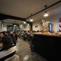 Inside  at B13 Bar in Madrid