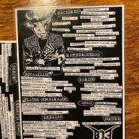 Menu  at B13 Bar in Madrid