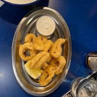 Calamari rings at B13 Bar in Madrid