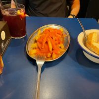 Patatas Bravas at B13 Bar in Madrid