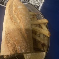 Bocata de calamares  at B13 Bar in Madrid