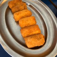 Surtido de croquetas  at B13 Bar in Madrid