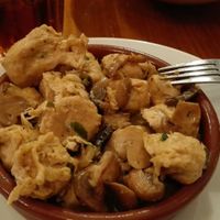 Garlick unchicken  at B13 Bar in Madrid