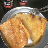 Glorious Spanish omelette at B13 Bar in Madrid