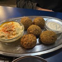 Falafel at B13 Bar in Madrid