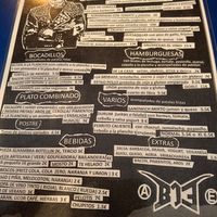 Menú at B13 Bar in Madrid