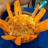 Rico hummus at B13 Bar in Madrid